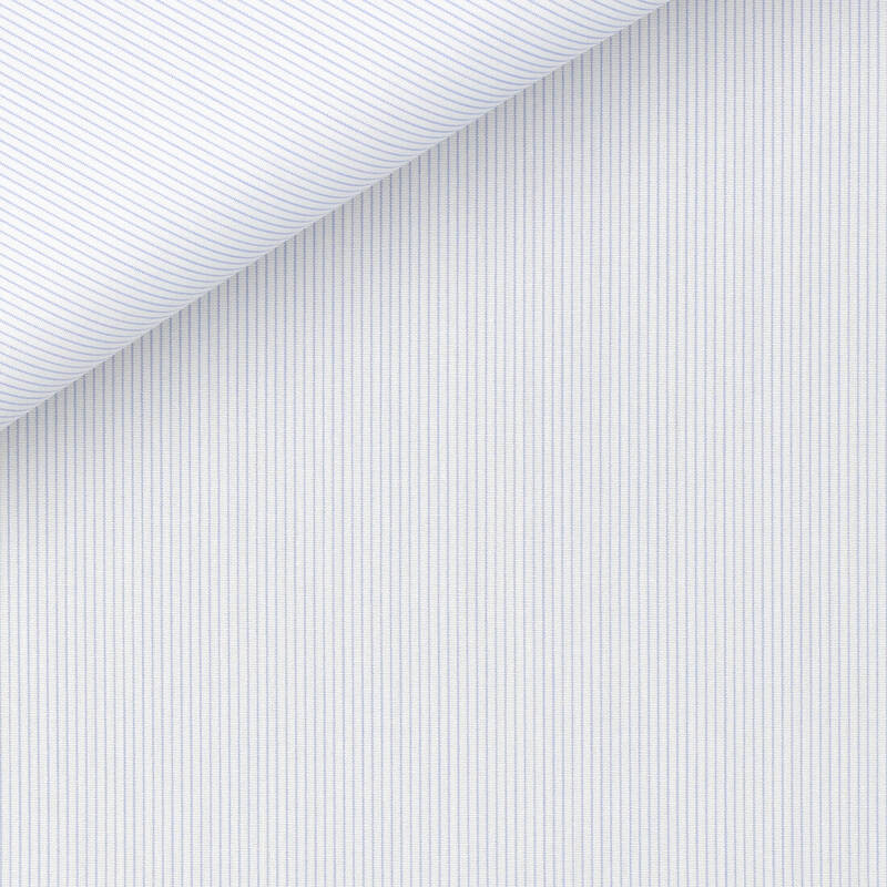Poplin Stripes Blue