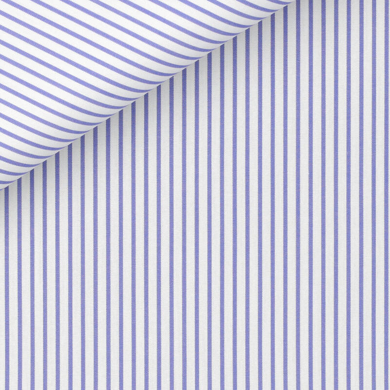 Poplin Stripes Blue