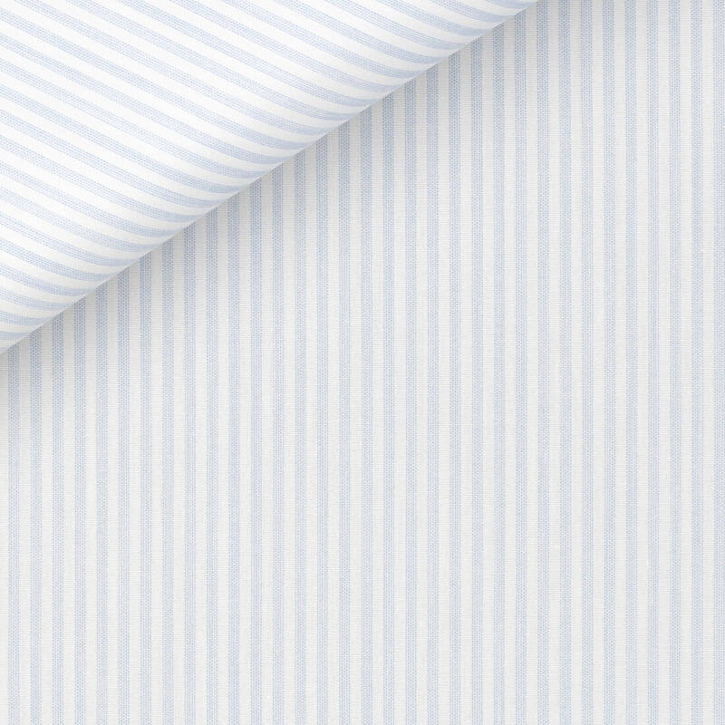 Poplin Stripes Blue