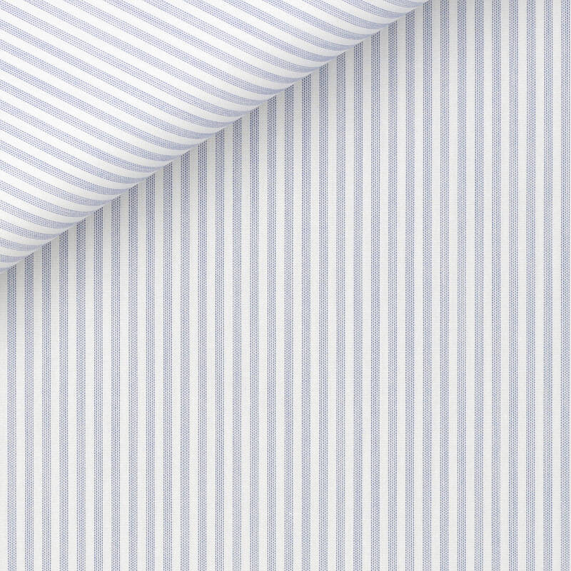 Poplin Stripes Blue