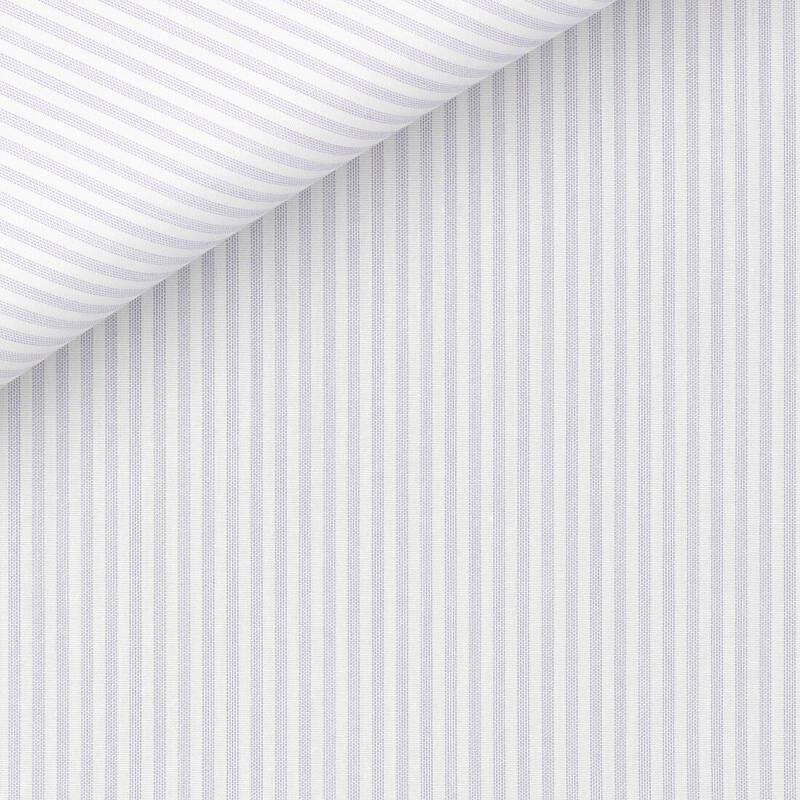 Poplin Stripes Mauve