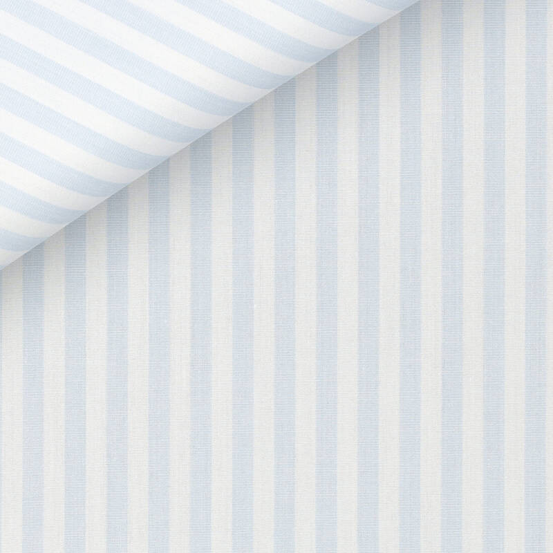 Poplin Stripes Blue