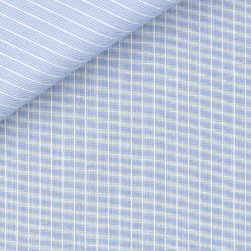 Poplin Stripes Blue