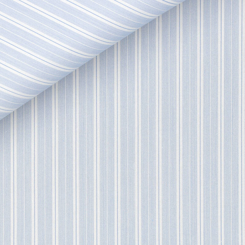 Poplin Stripes Blue