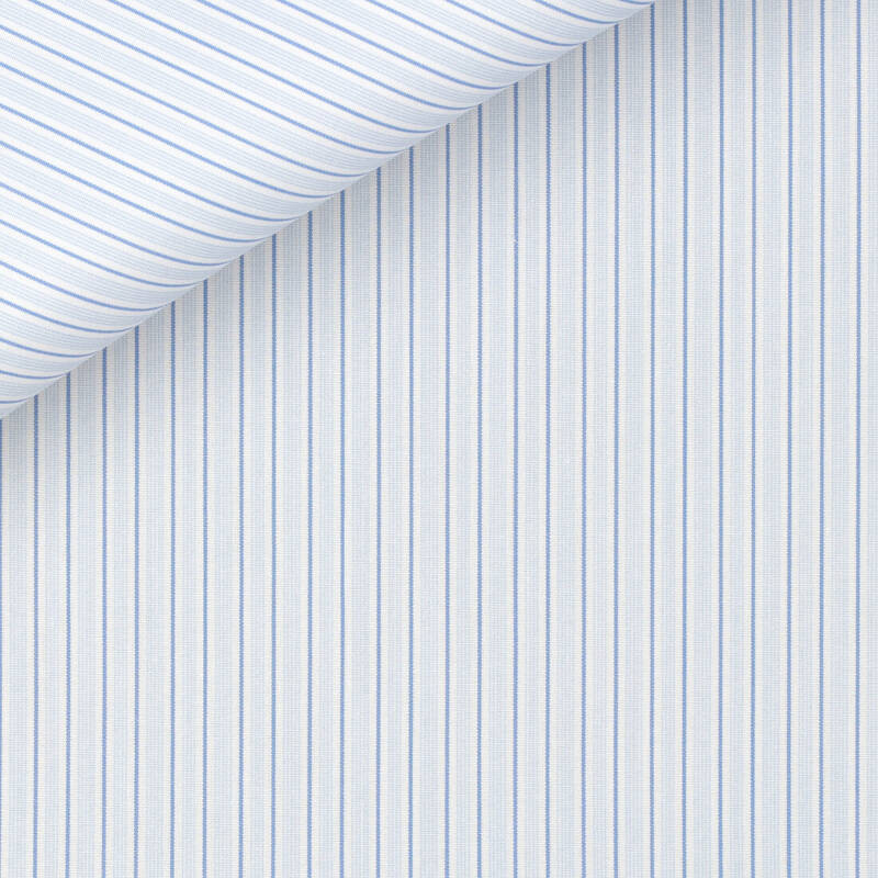 Poplin Stripes Blue