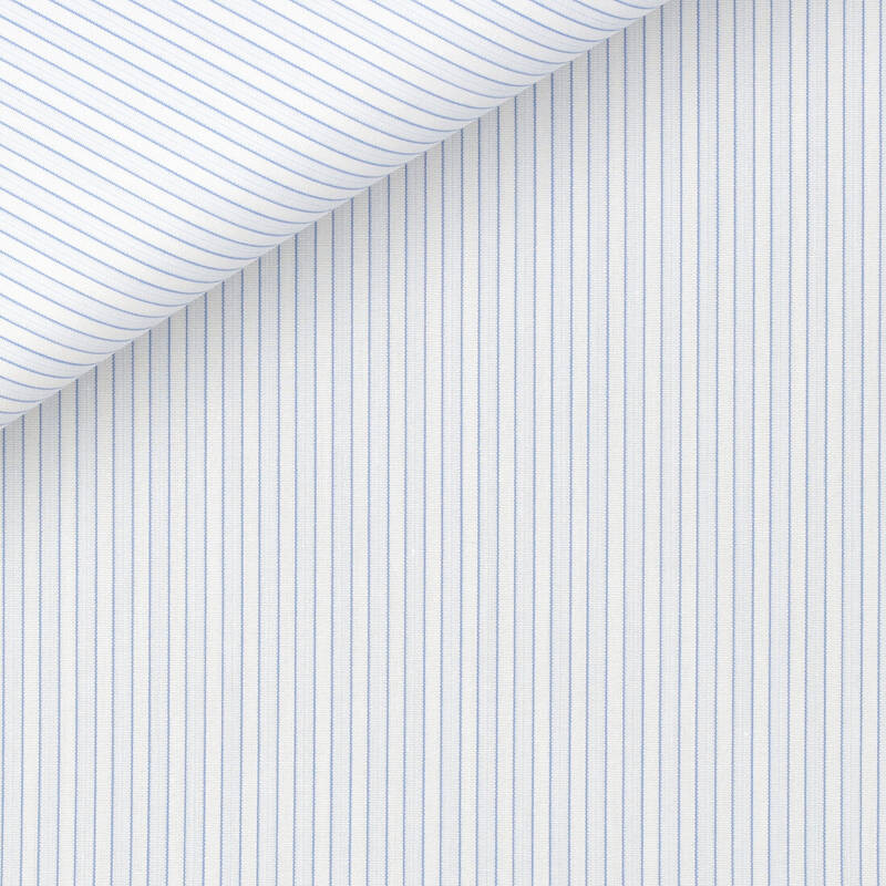 Poplin Stripes Blue