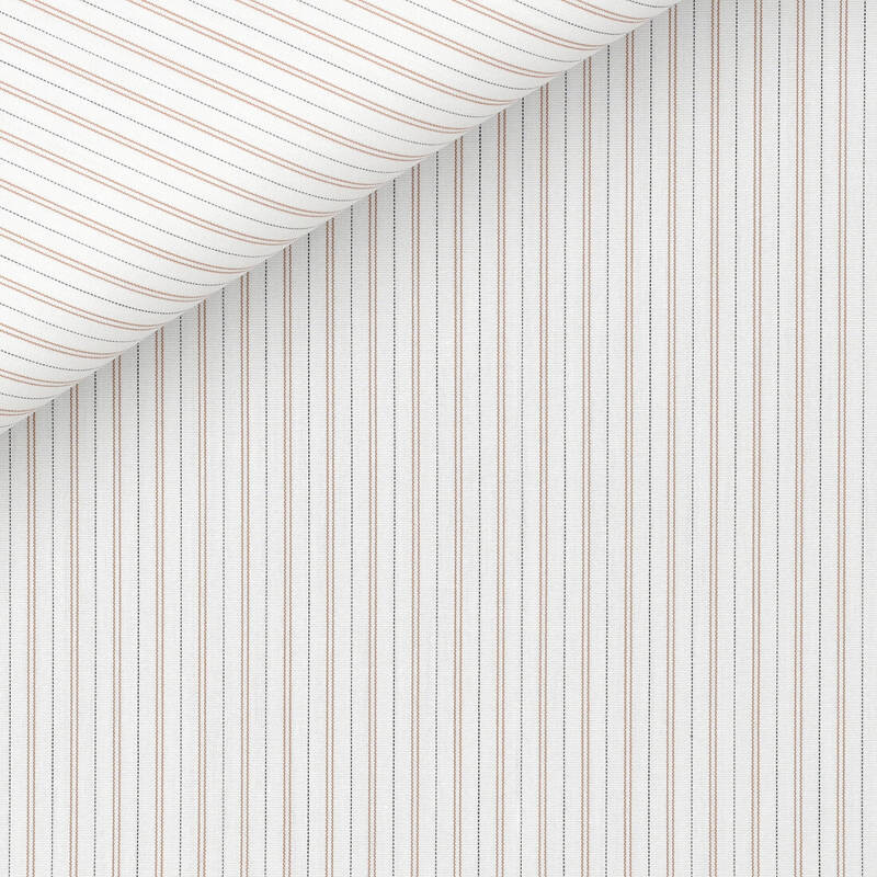 Poplin Stripes Brown
