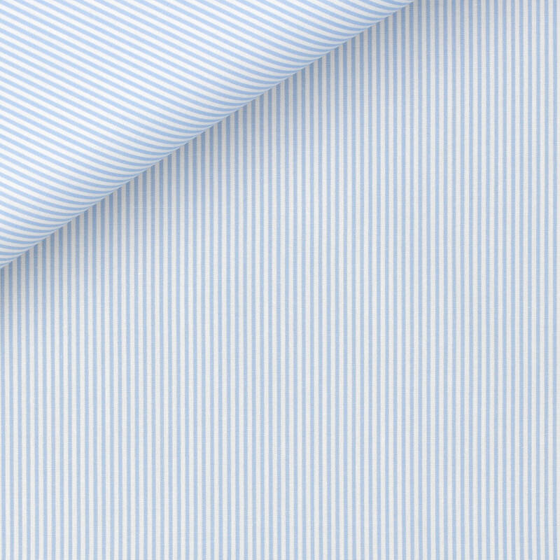 Poplin Stripes White