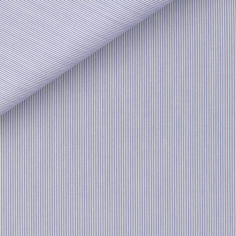 Poplin Stripes Blue