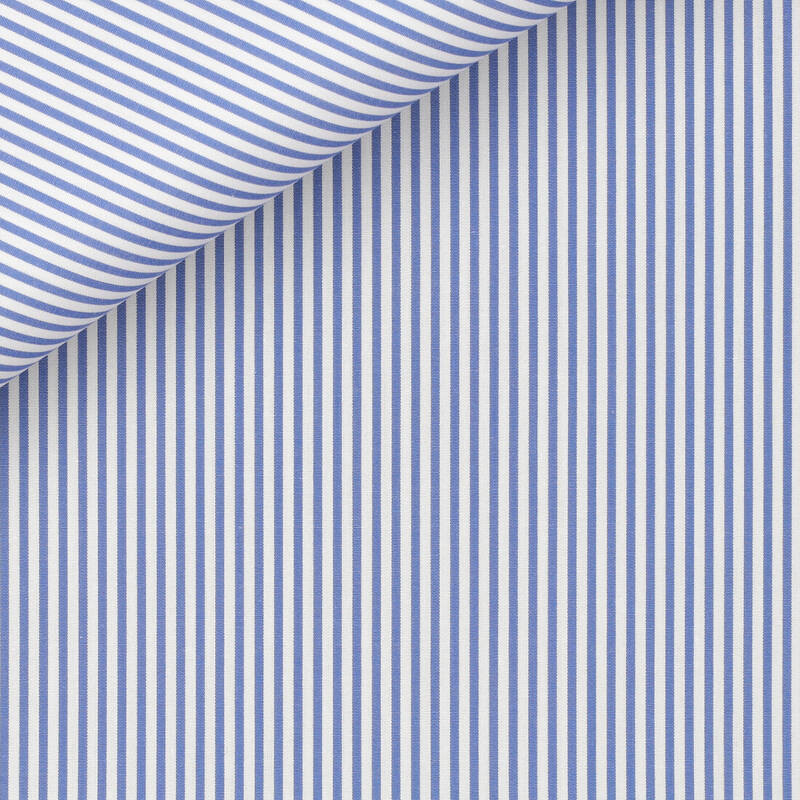 Poplin Stripes Blue