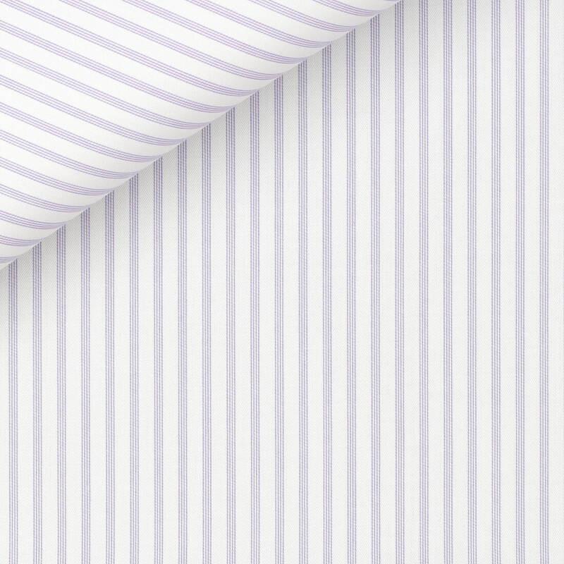 Twill Stripes Mauve