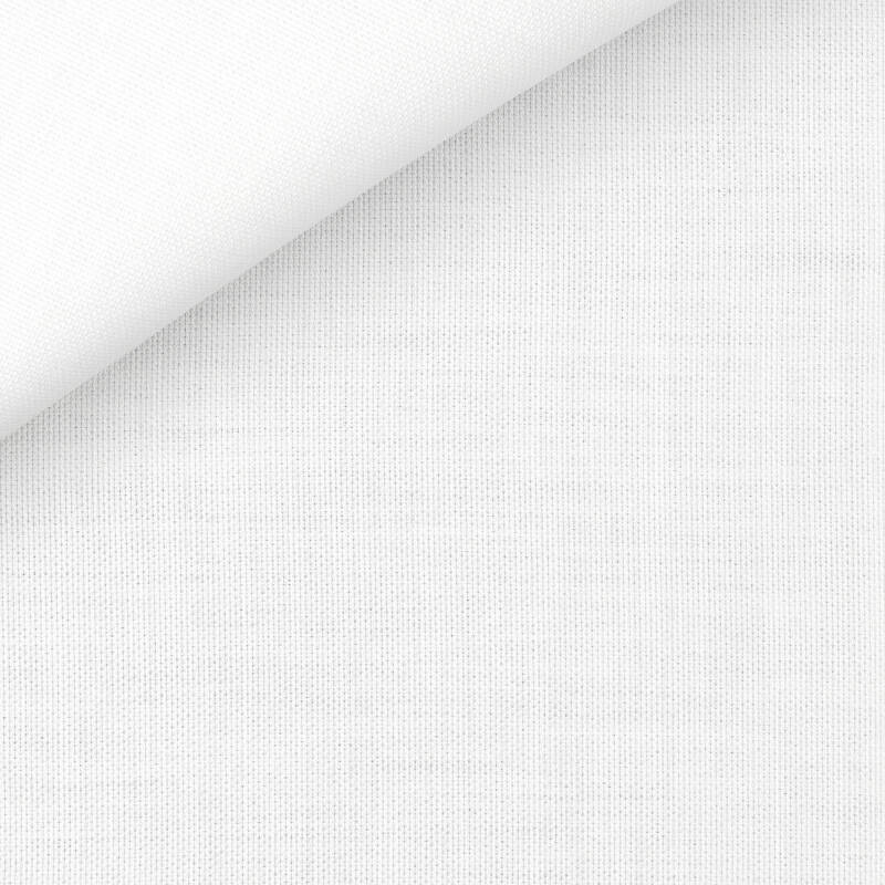 Twill Plain White