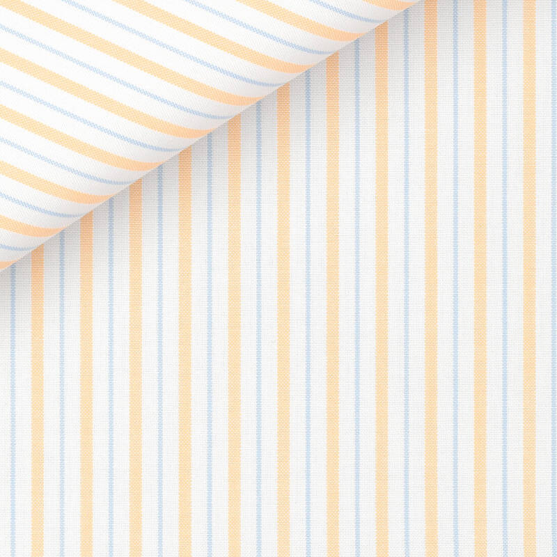 Panama Stripes Orange Blue
