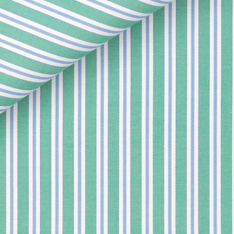 Panama Stripes Blue Green