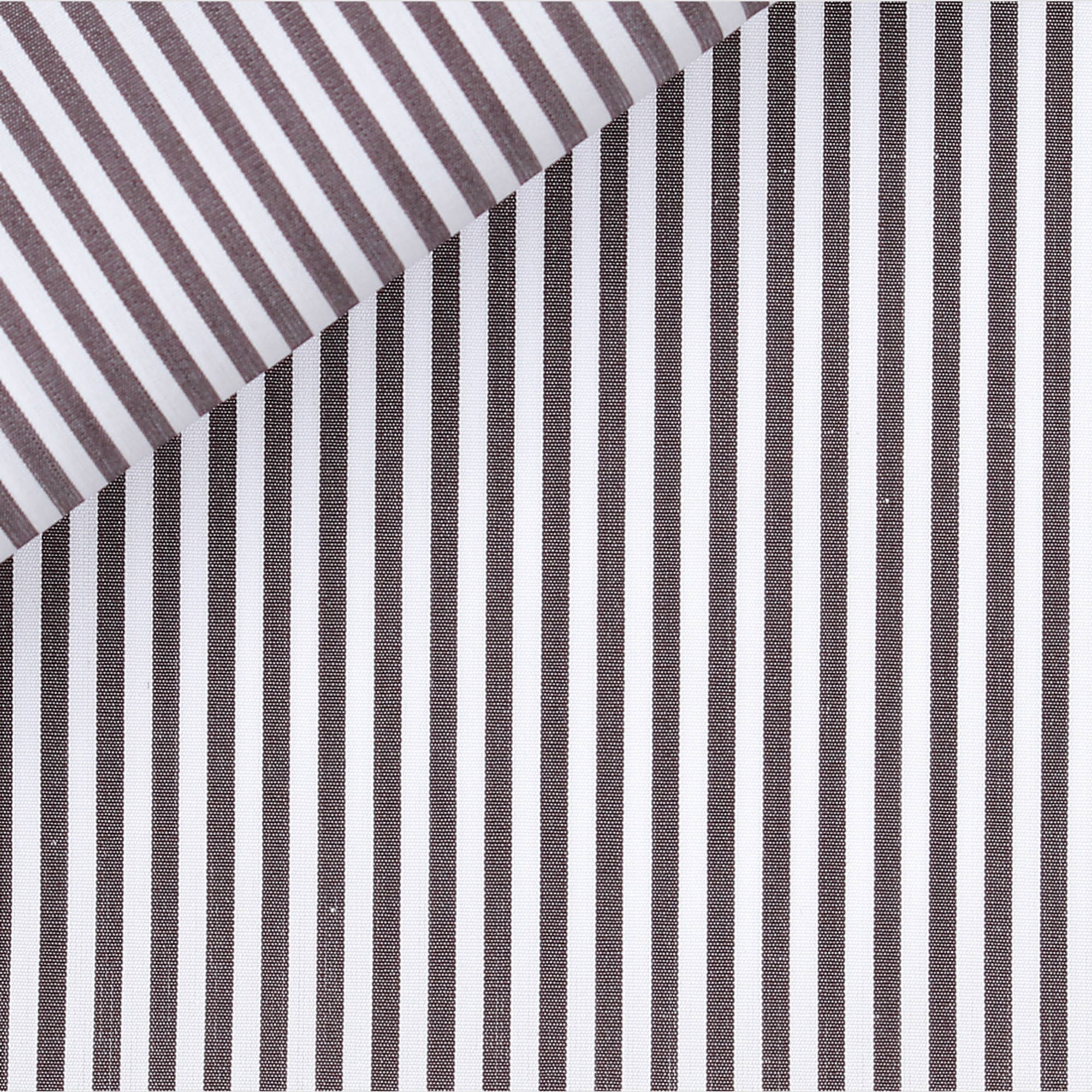 Poplin Stripes Brown