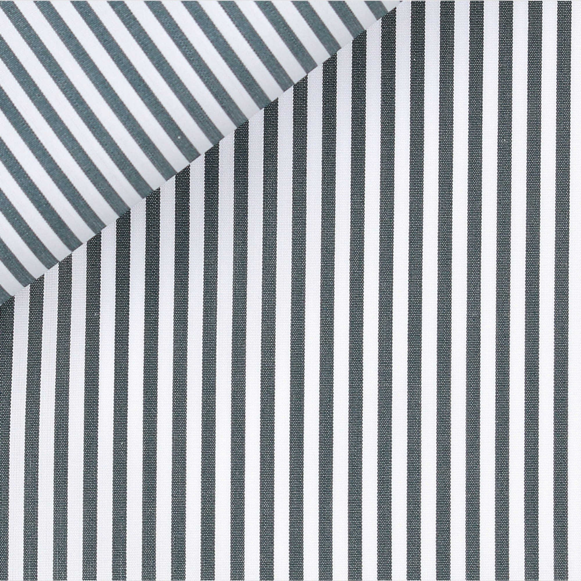 Poplin Stripes Green