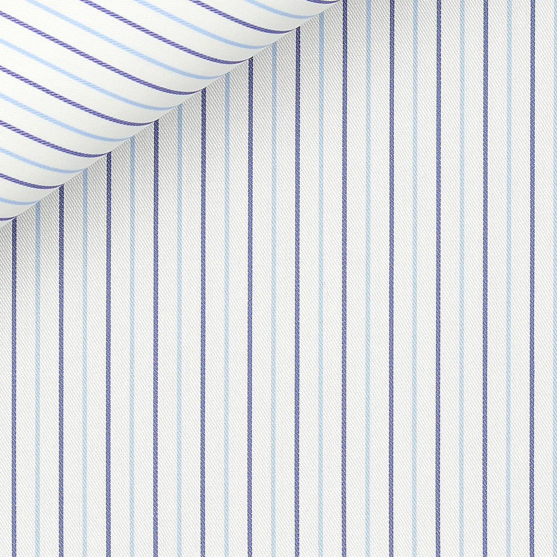 Twill Stripes Blue