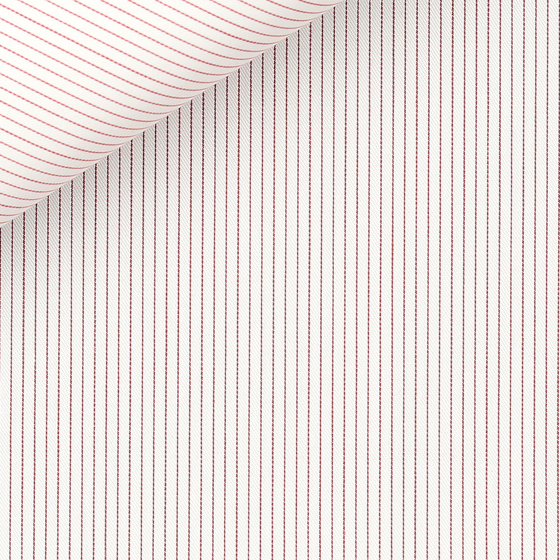 Twill Stripes Red