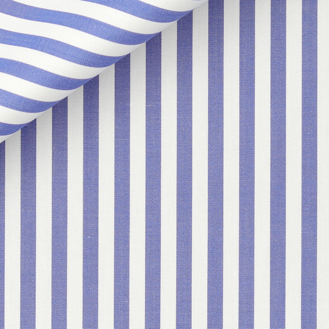 Poplin Stripes Blue