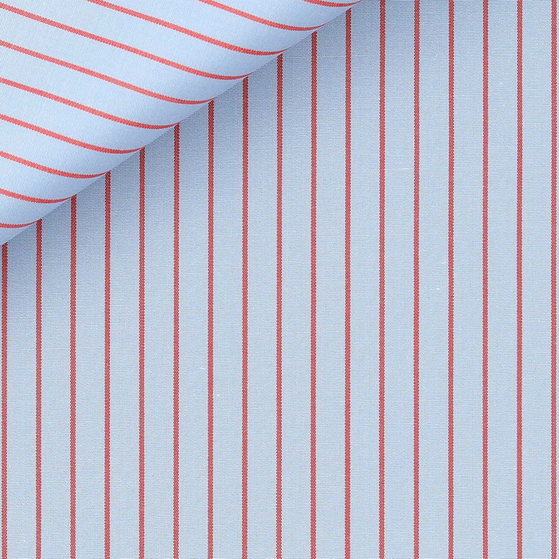 Poplin Stripes Red