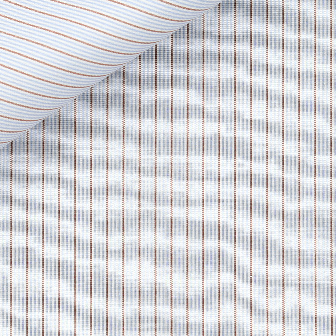 Poplin Stripes Brown