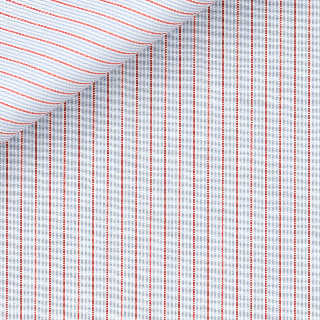 Poplin Stripes Red