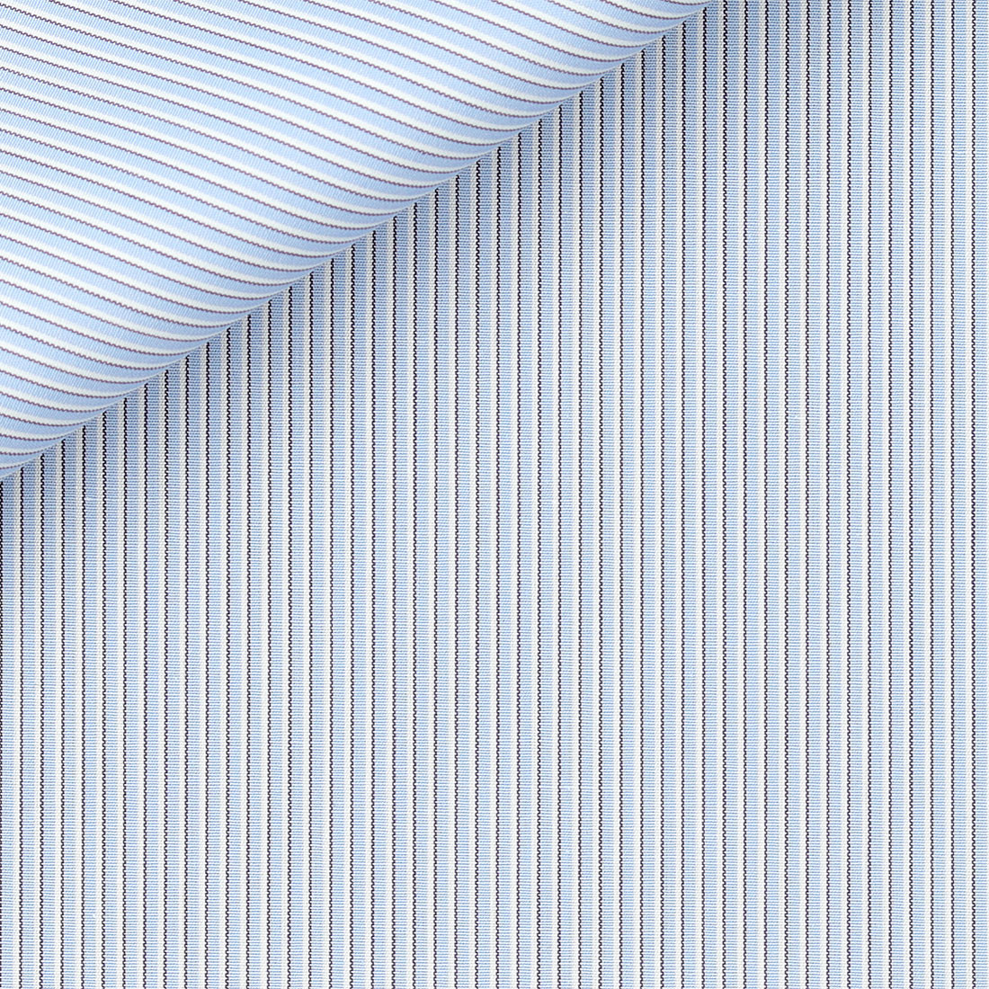 Poplin Stripes Blue