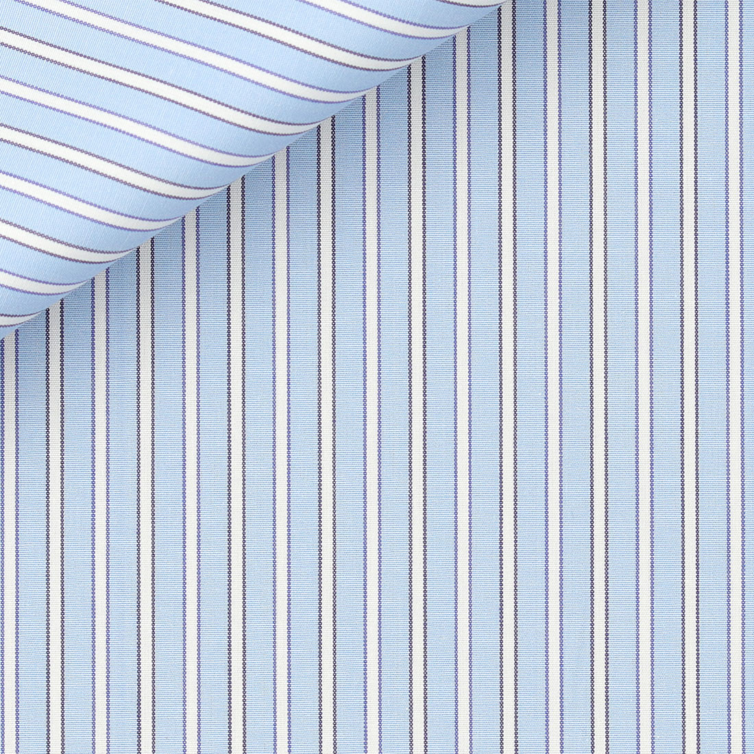 Poplin Stripes Blue
