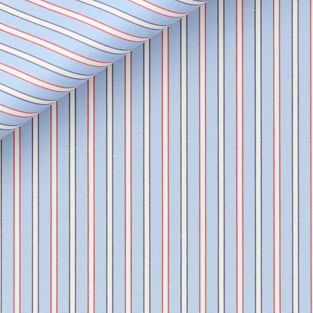 Poplin Stripes Red