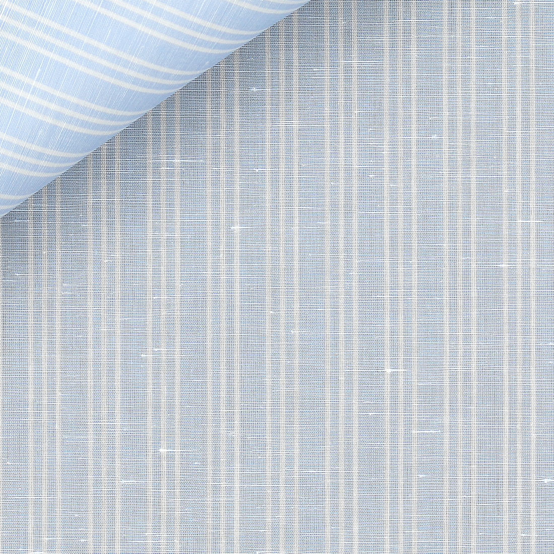Linen Stripes Blue