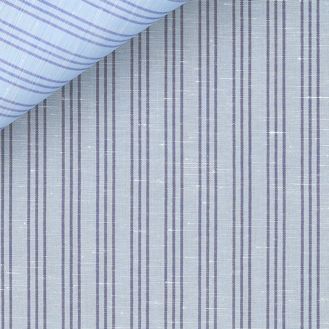 Linen Stripes Blue