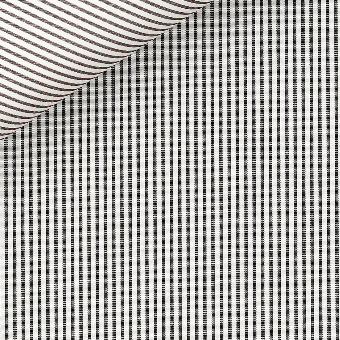 Black Stripes Poplin