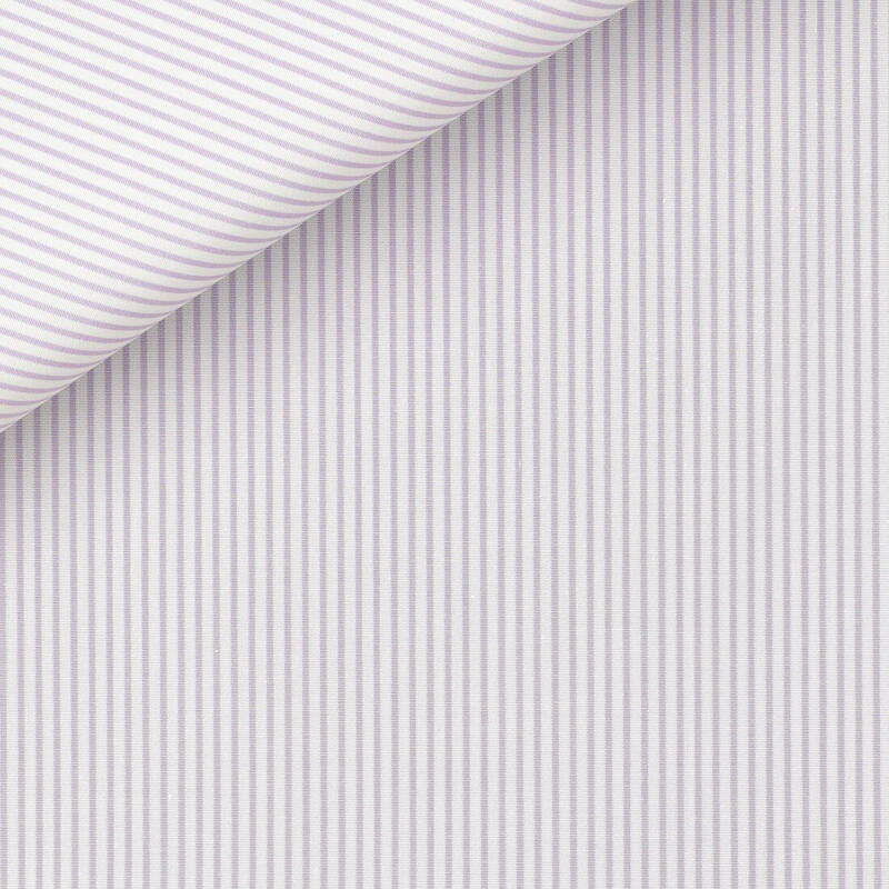 Poplin Stripes Mauve