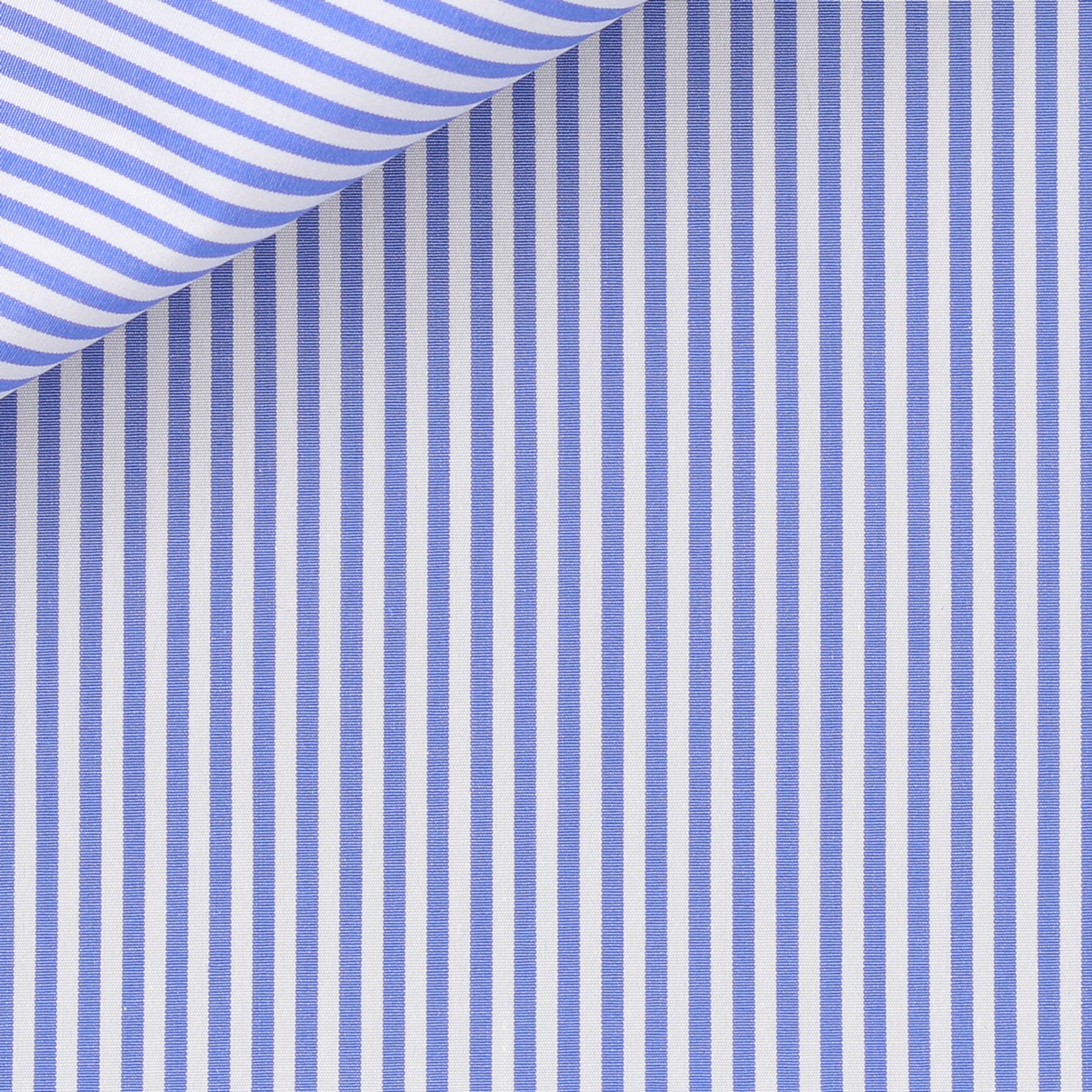 Poplin Stripes Blue