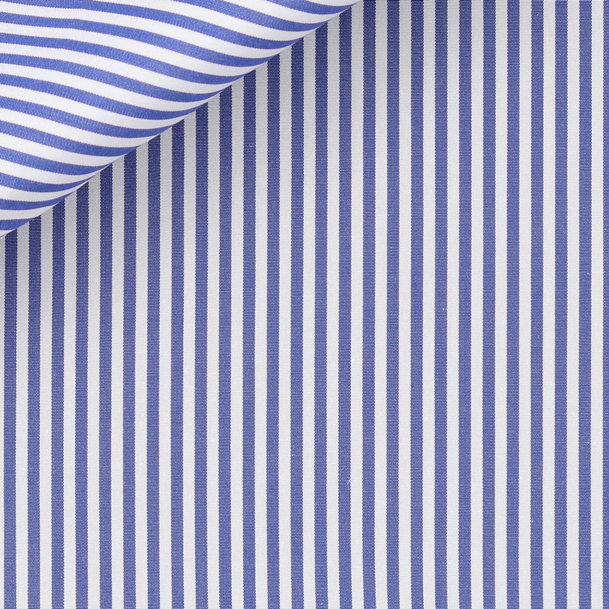 Poplin Stripes Blue