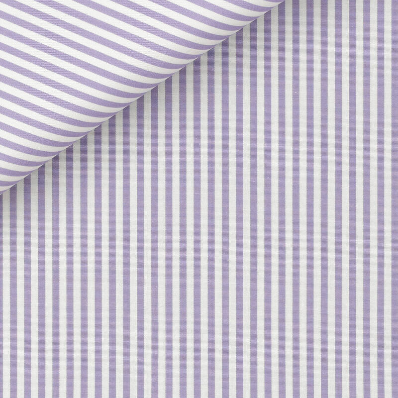 Poplin Stripes Mauve