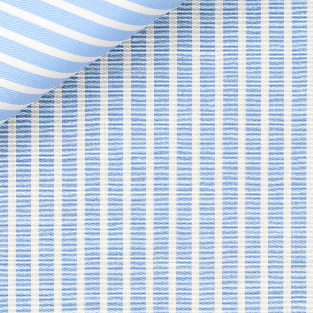 Poplin Stripes Blue