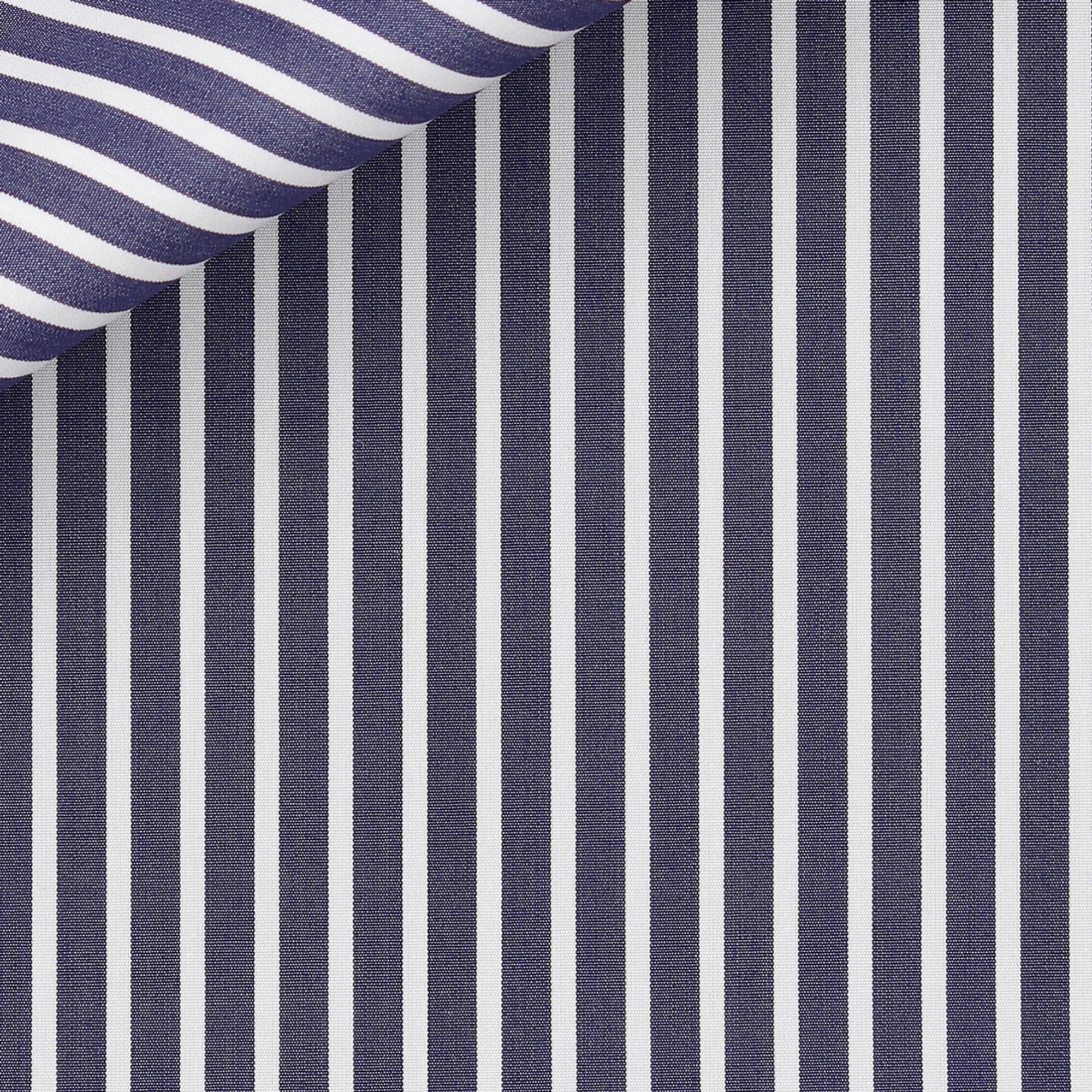 Poplin Stripes Blue