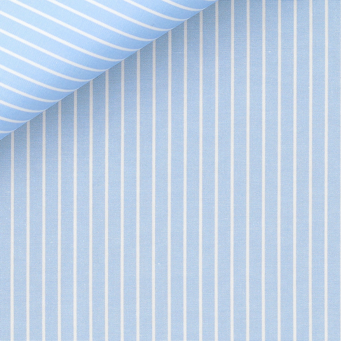 Poplin Stripes Blue