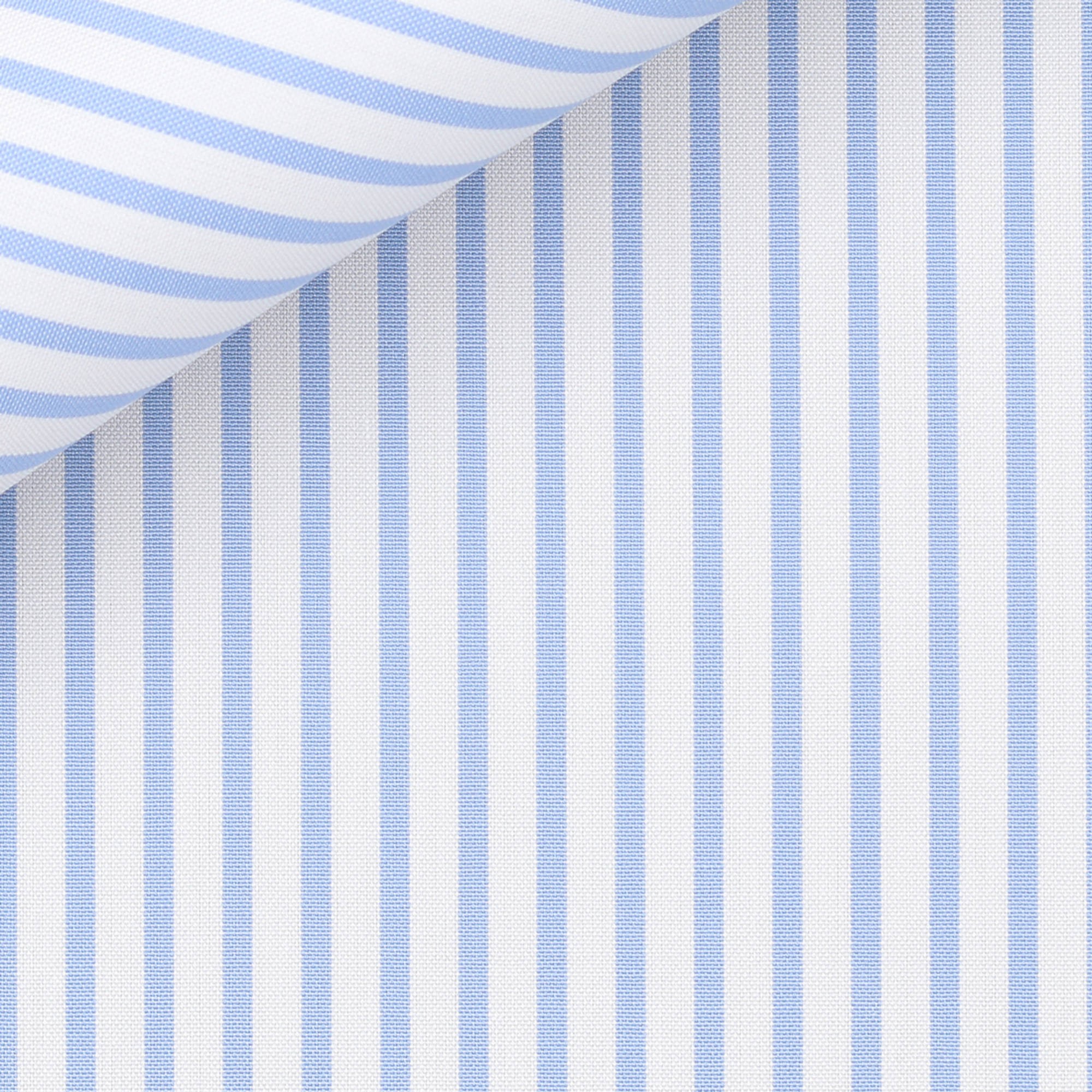Pin Point Stripes Blue