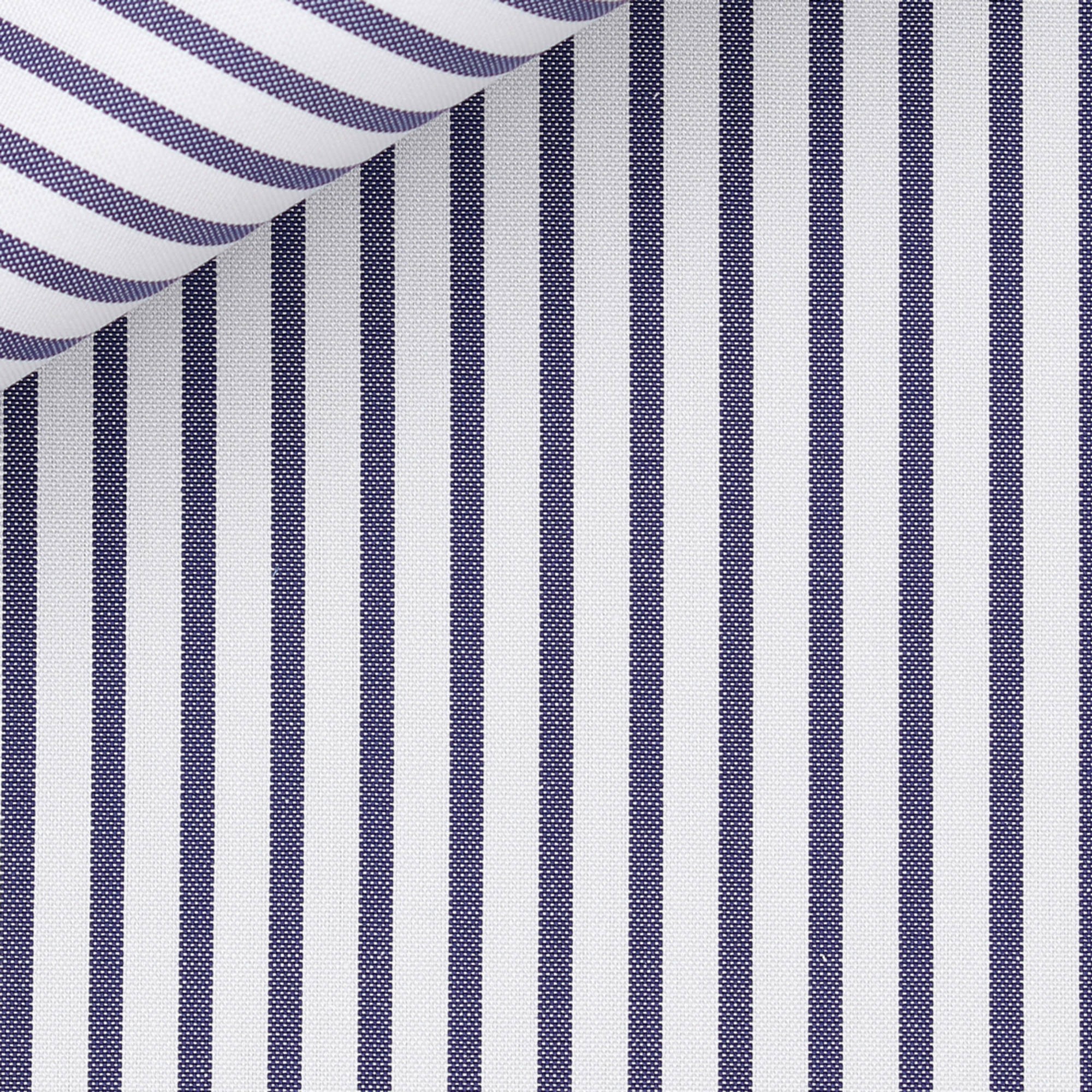 Pin Point Stripes Blue