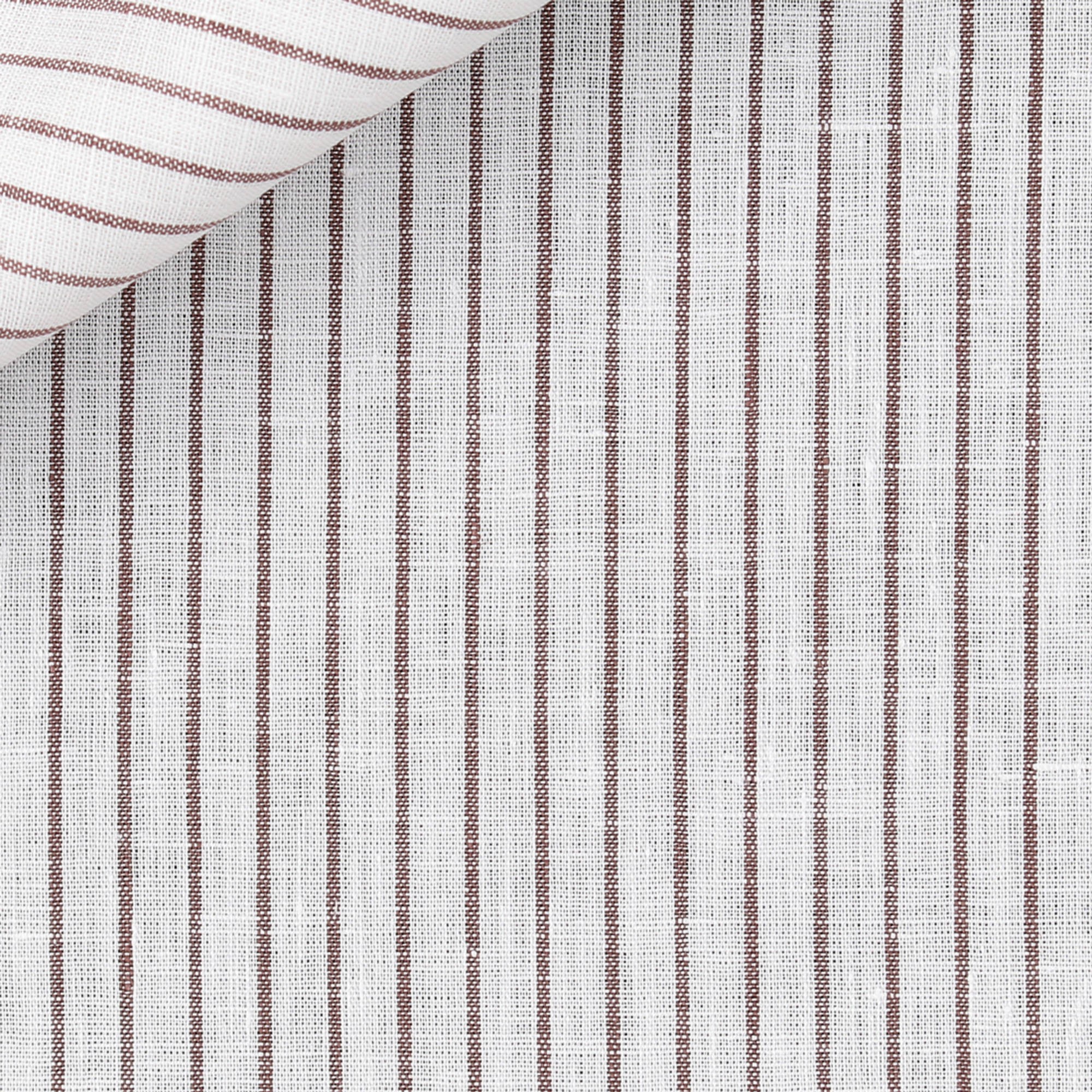 Linen Stripes Brown