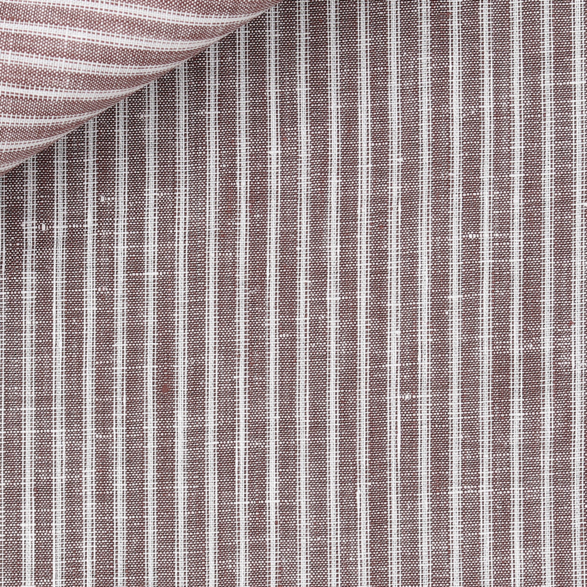 Linen Stripes Brown