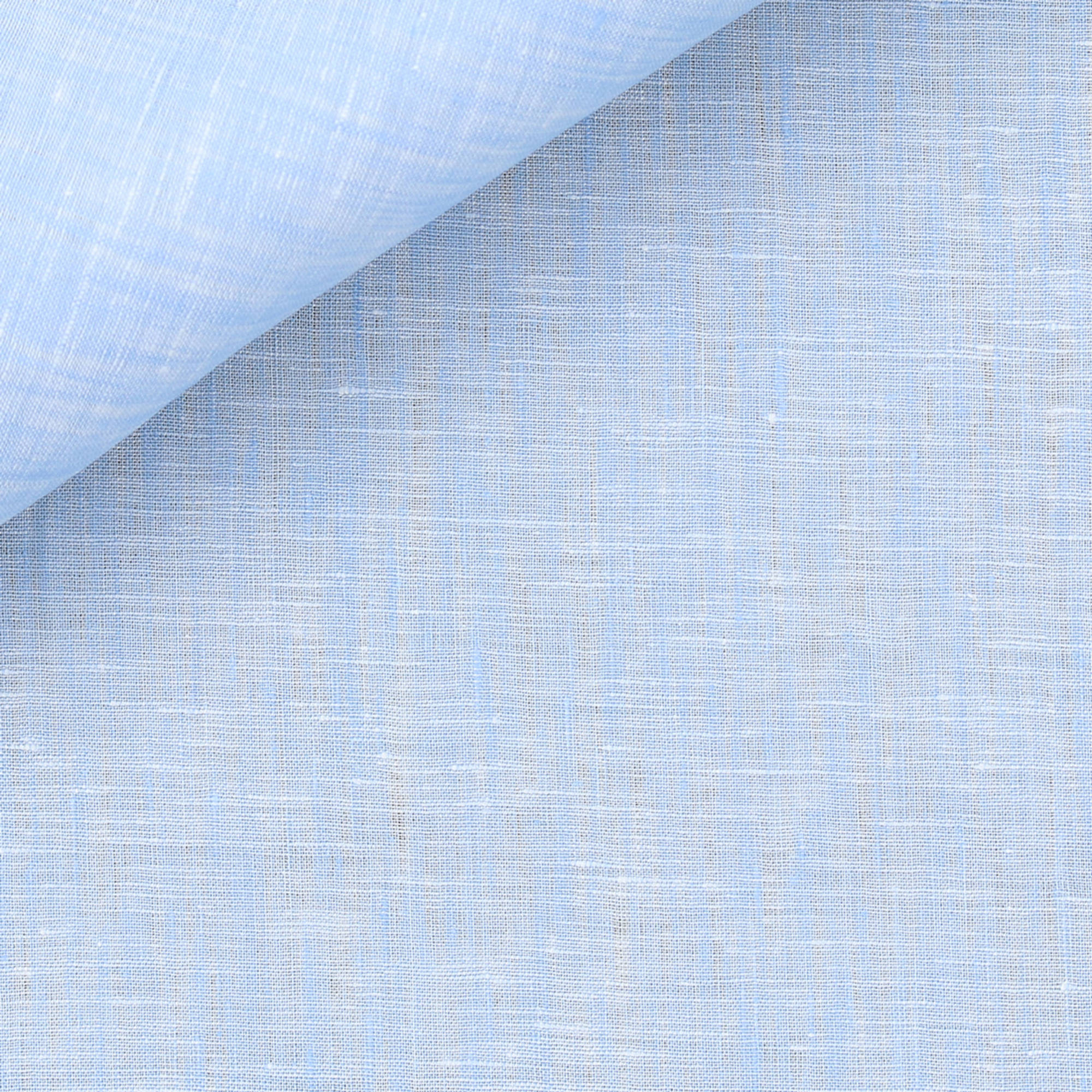 Linen Plain Blue