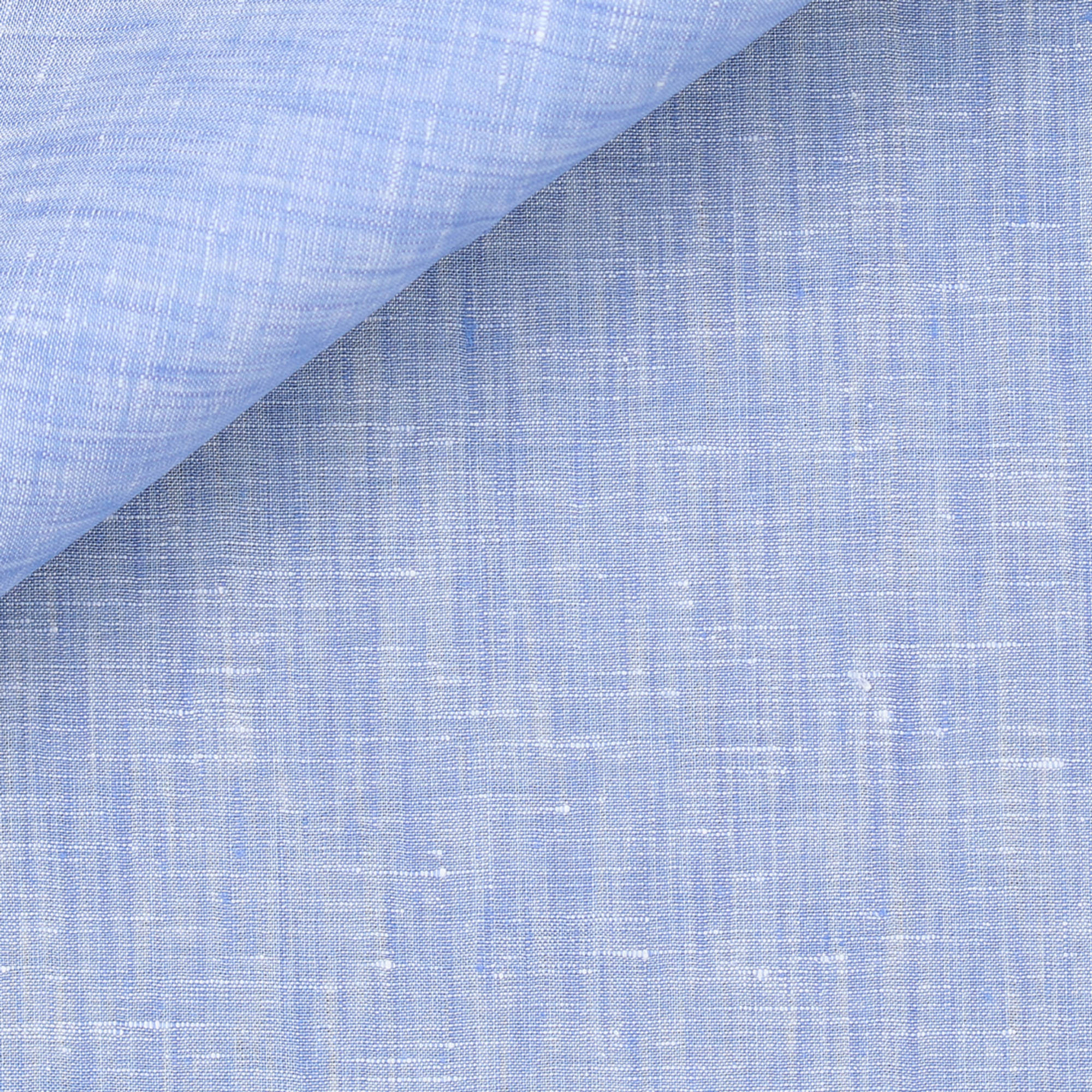 Linen Plain Blue