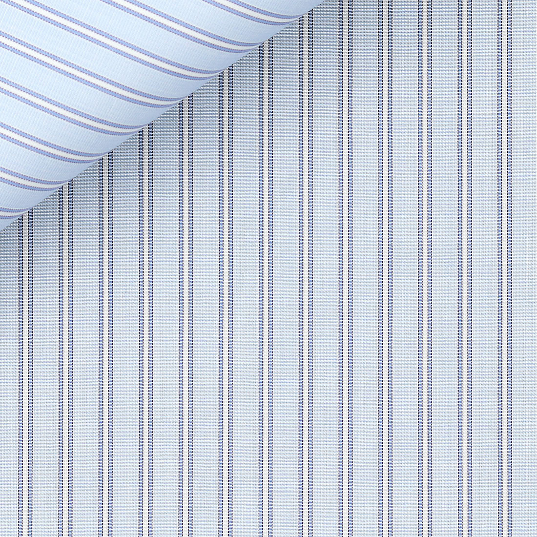 Poplin Stripes Blue