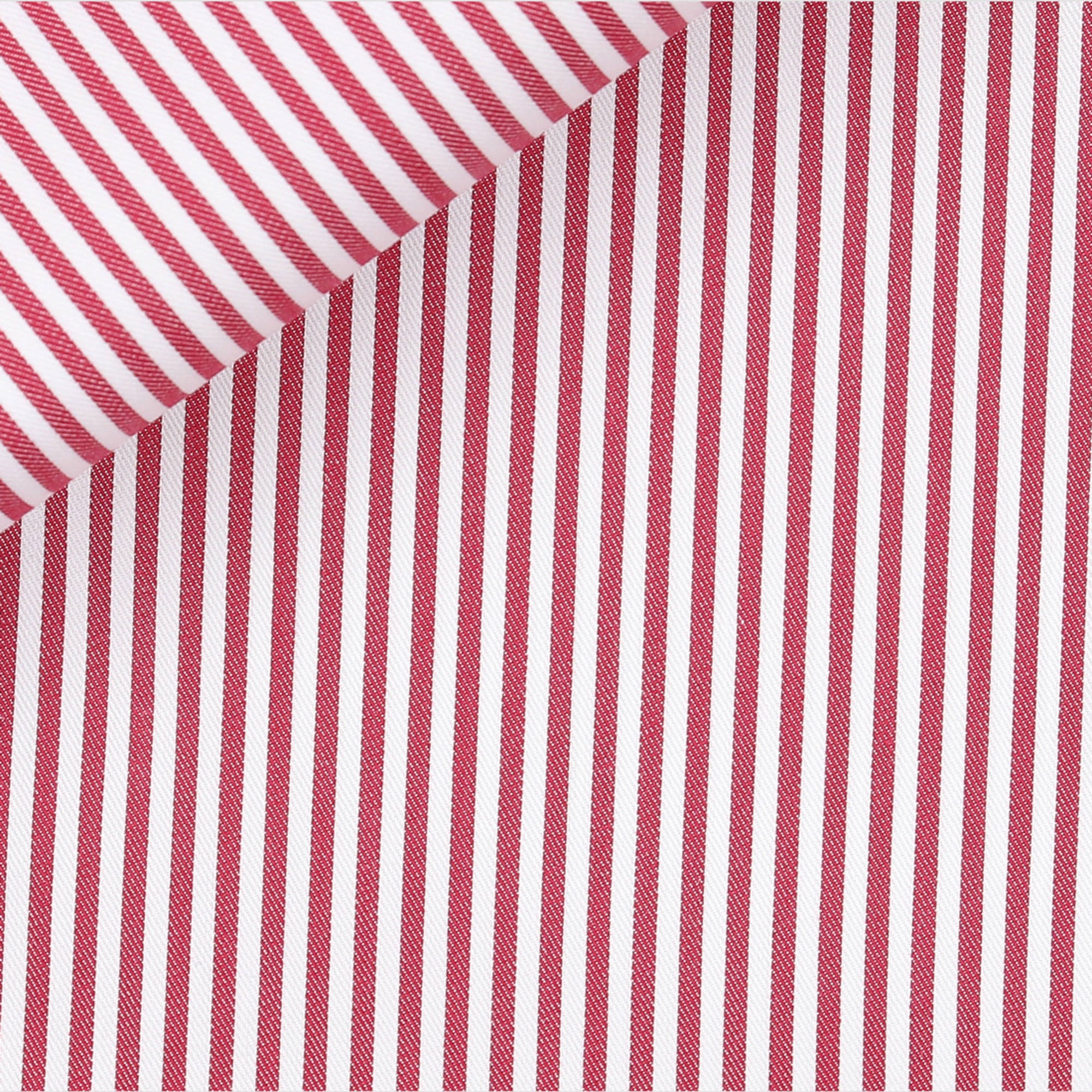Twill Stripes Red