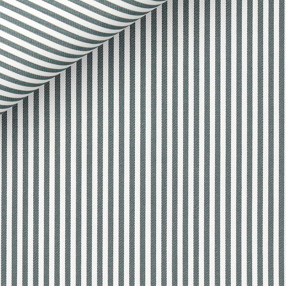 Twill Stripes Green