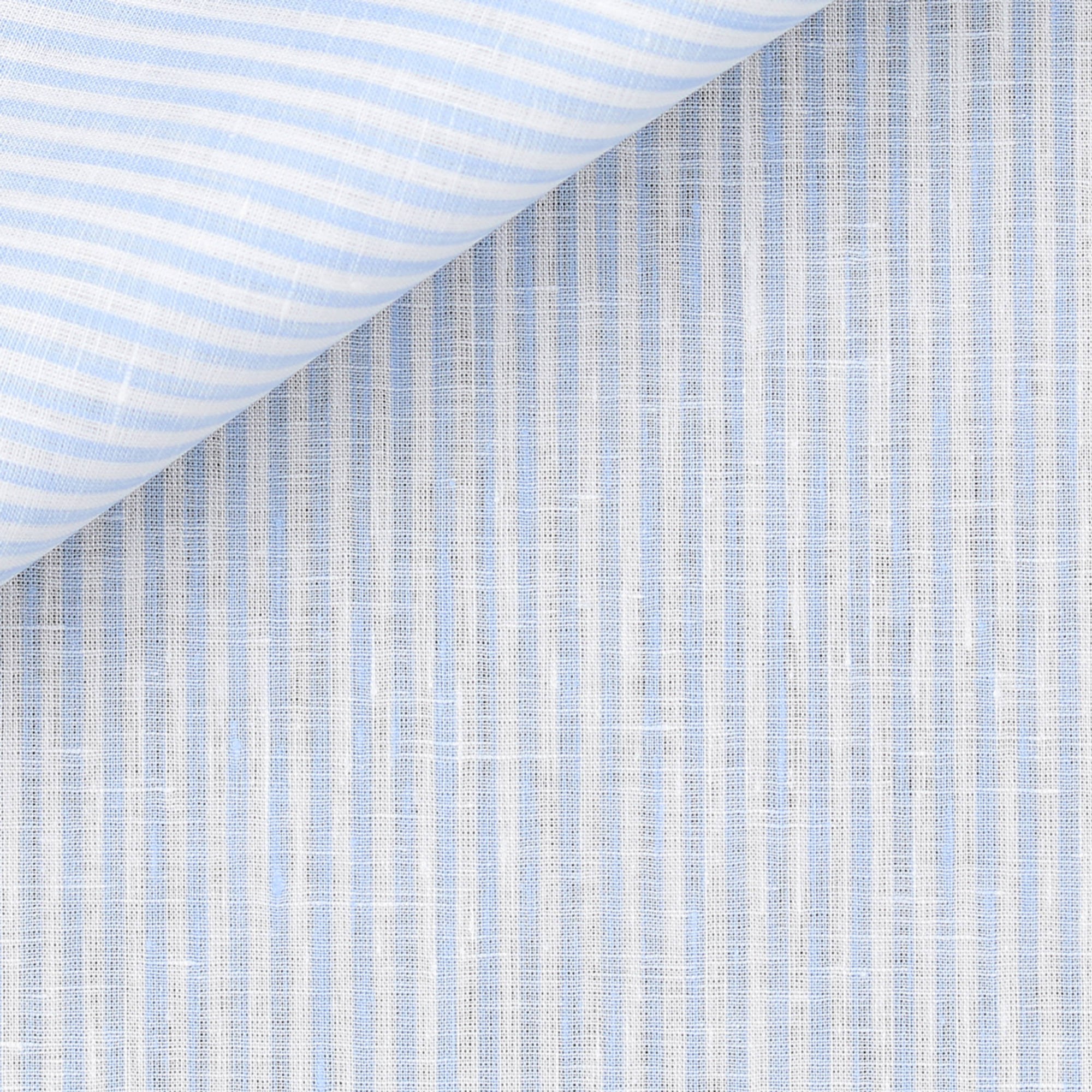 Linen Stripes Blue