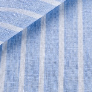 Linen Stripes Blue